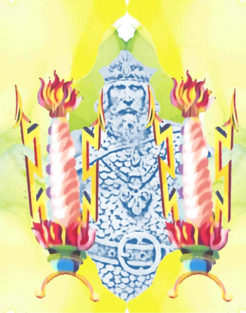 Colorful modern abstract paintings